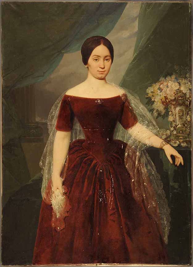 Retrato de Doña Constanza Pando de Ocampo | SURDOC