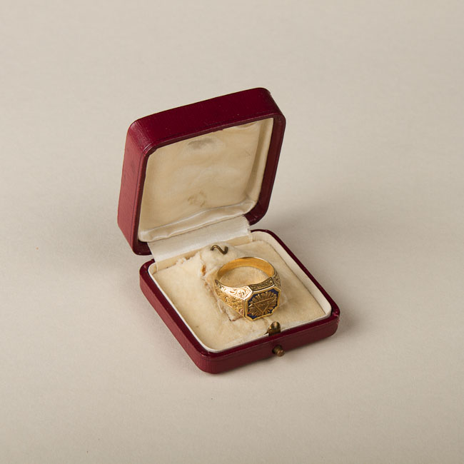 Adrianna Godoy Zig Zag 18K Gold Plated Ring