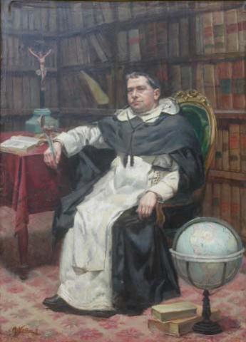 Primera imagen del registro Retrato del reverendo padre visitador de Santo Domingo