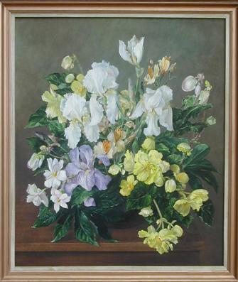 Primera imagen del registro Begonias, lirios y alstroemerias