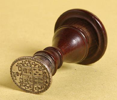 Primera imagen del registro Sello de Juan Antonio de Araoz y Otárola