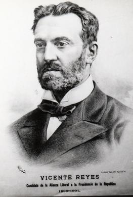 Primera imagen del registro Retrato de Don Viecente Reyes Palazuelos