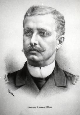 Primera imagen del registro Retrato del Almirante Don Arturo Wilson Navarrete