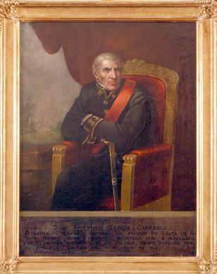Primera imagen del registro Retrato de Don Antonio García Carrasco