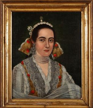 Primera imagen del registro Retrato de María Mercedes de Salas y Corvalán