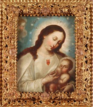 Primera imagen del registro Virgen de la Merced con el Niño Jesús
