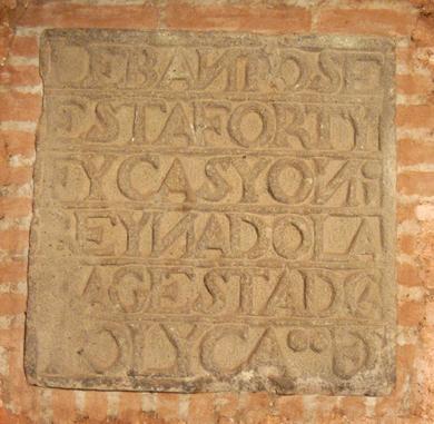 Primera imagen del registro Piedra Conmemorativa a la construcción del Fuerte de Arauco