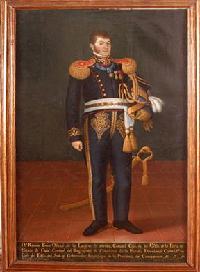 Primera imagen del registro Retrato del Coronel General Ramón Freire y Serrano