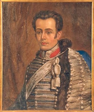 Primera imagen del registro Retrato de Don José Miguel Carrera y Verdugo