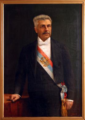 Primera imagen del registro Retrato del Presidente Pedro Montt Montt