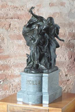 Primera imagen del registro Maqueta de Monumento de Alonso de Ercilla