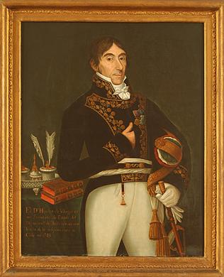 Primera imagen del registro Retrato de Hipólito de Villegas y Hernández