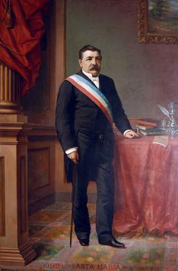 Primera imagen del registro Retrato del Presidente Domingo Santa María González