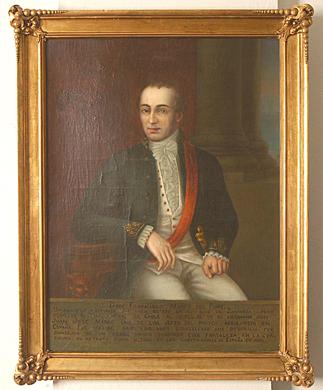 Primera imagen del registro Retrato del Gobernador Francisco Casimiro Marcó del Pont