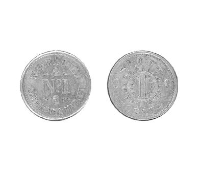 Primera imagen del registro 1 Centavo W. Warner