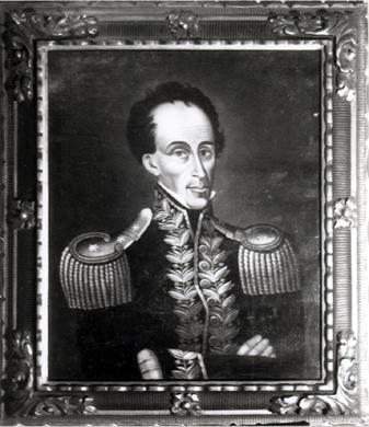 Primera imagen del registro Retrato de Don Simón Bolivar