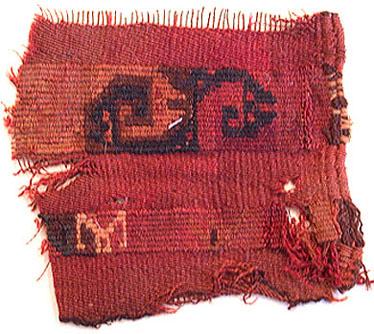Primera imagen del registro Fragmento (textil)