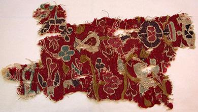 Primera imagen del registro Fragmento (textil)