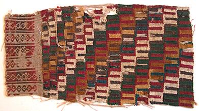 Primera imagen del registro Fragmento (textil)