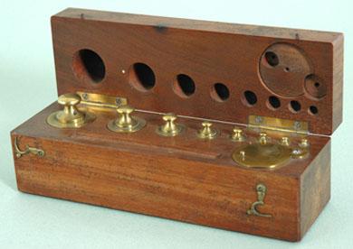 Primera imagen del registro Caja para juego de pesas