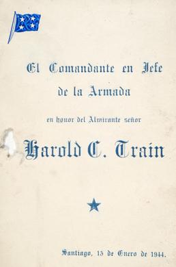 Primera imagen del registro Menú a Harold C. Train