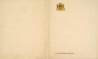 Primera imagen del registro Menú en honor de Juan Antonio Ríos