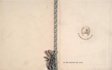Primera imagen del registro Menú en honor de Higinio Moriñigo
