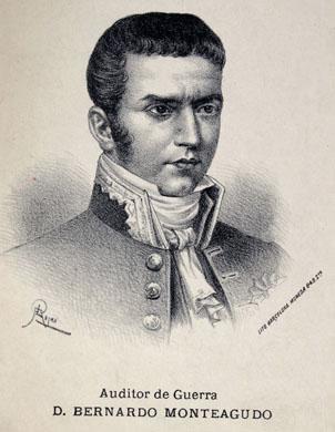 Primera imagen del registro Retrato del Auditor de Guerra Bernardo Monteagudo