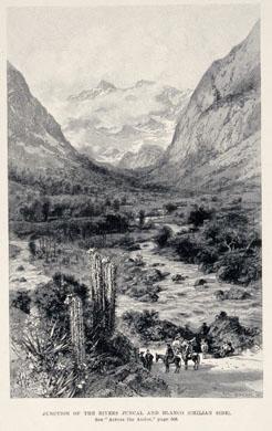 Primera imagen del registro Junction of the River Juncal and Blanco.Encuentro de los ríos Juncal y Blanco