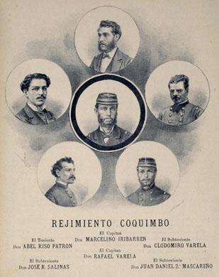 Primera imagen del registro Regimiento Coquimbo