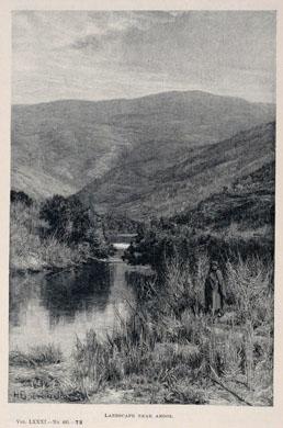 Primera imagen del registro Landscape near Angol.Paisaje cercano a Angol.
