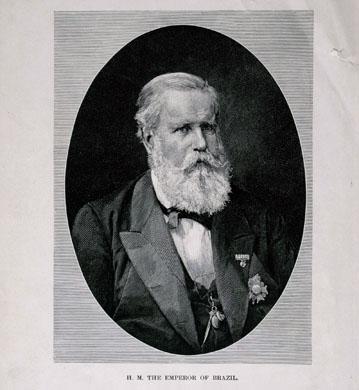 Primera imagen del registro Retrato del Emperador del Brasil-Pedro II.