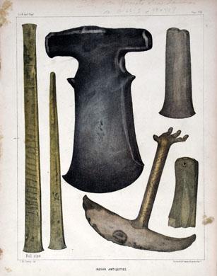 Primera imagen del registro Indian Antiquities.Antiguedades indígenas