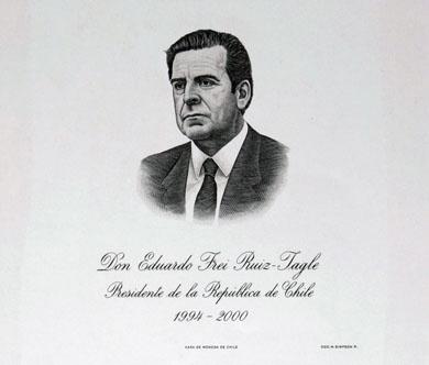 Primera imagen del registro Retrato del Presidente Eduardo Frei Ruiz Tagle