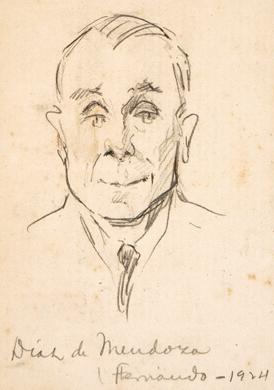 Primera imagen del registro Retrato de Fernando Díaz de Mendoza