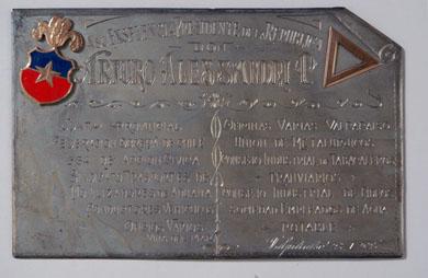 Primera imagen del registro Placa conmemorativa
