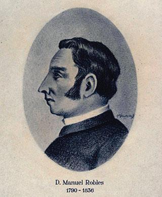 Primera imagen del registro Retrato de Manuel Robles 1790-1836