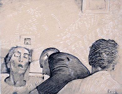 Primera imagen del registro Gabriela Mistral agonizante
