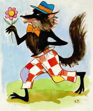 Primera imagen del registro Lobo con Flor