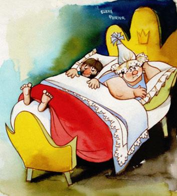 Primera imagen del registro Dos personajes en cama