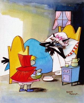 Primera imagen del registro La caperucita y el Lobo