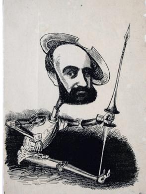 Primera imagen del registro Caricatura Manuel Sanfuentes