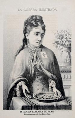 Primera imagen del registro Retrato de Elvira Sarratea Herrera de Ramos