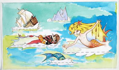 Primera imagen del registro Marea, sirena y naufragio.