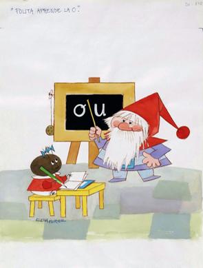 Primera imagen del registro Polita aprende la O