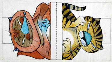 Primera imagen del registro Buho, Oso, Tigre y León