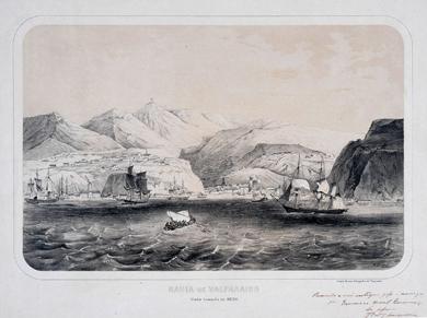 Primera imagen del registro Bahía de Valparaíso.