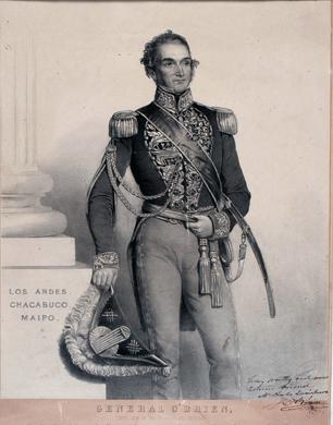 Primera imagen del registro Retrato del General O'Brien