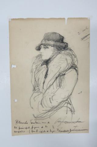 Primera imagen del registro Retrato de Blanche Fontaine