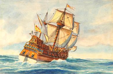 Primera imagen del registro Galeón del S.XVI